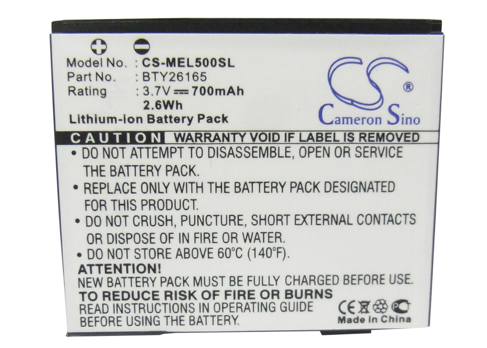 Emporia Elson EL500 Mobistel EL500 PDA Replacement Battery-5