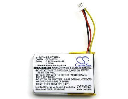 MIO Mivue 338 MiVue 358P MiVue 366 MiVue 368 MiVue 388 MiVue 658p GPS Replacement Battery-2