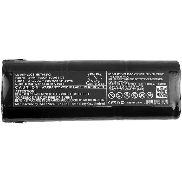 Makita 4072D 4072DW Vacuum Replacement Battery-3