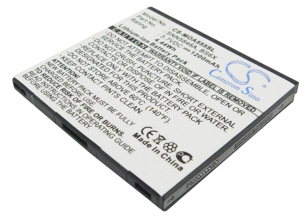 Motorola Calgary Devour A555 MB501 XT800 XT800C XT Replacement Battery-main