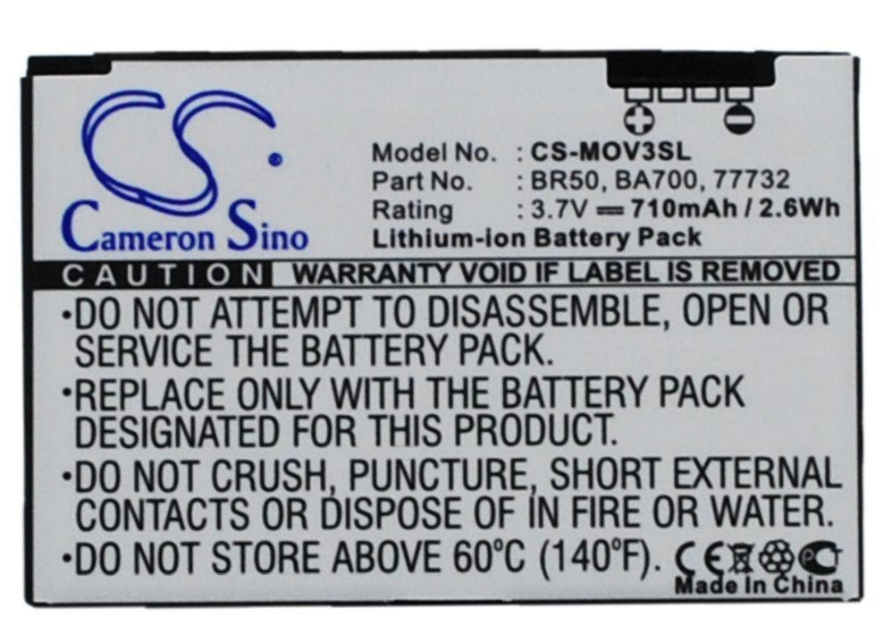 Motorola Flip P Lifestyle 285 PEBL U6 Proli 710mAh Replacement Battery-main