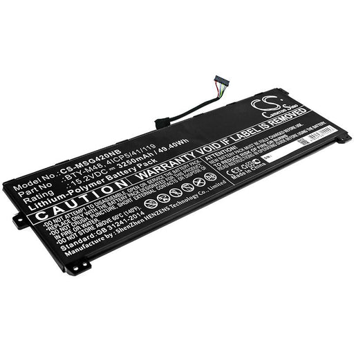 MSI Modern 14 A10RB Modern 14 A10RB-459US MS-14B1  Replacement Battery-main
