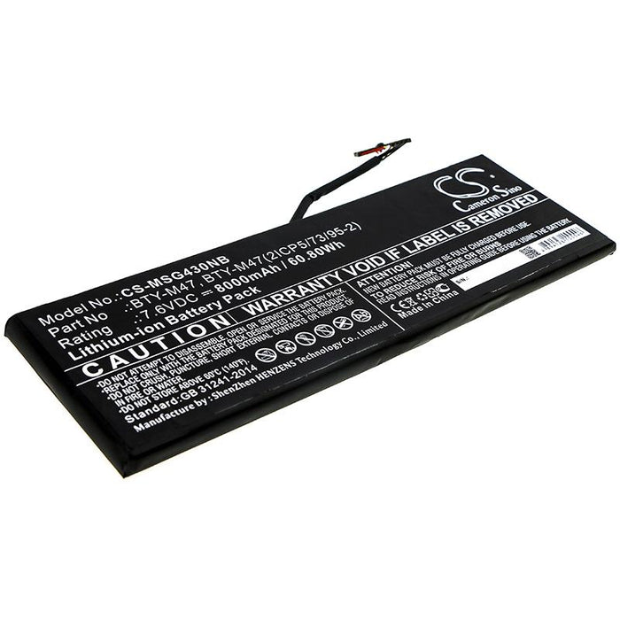 Terrans Force FORCE S4 S4-1060 S4-1060-67SH1 S4-10 Replacement Battery-main