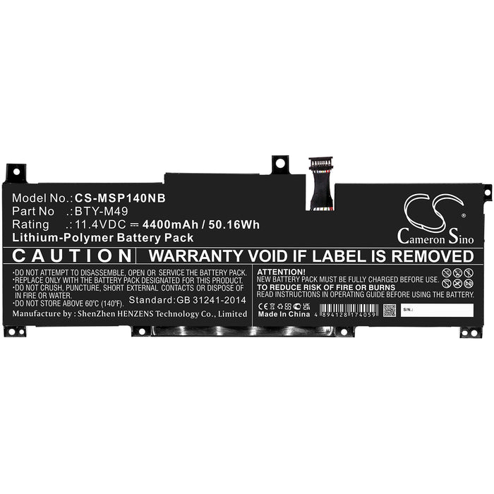 MSI H-DL-02 Laptop and Notebook Replacement Battery-3