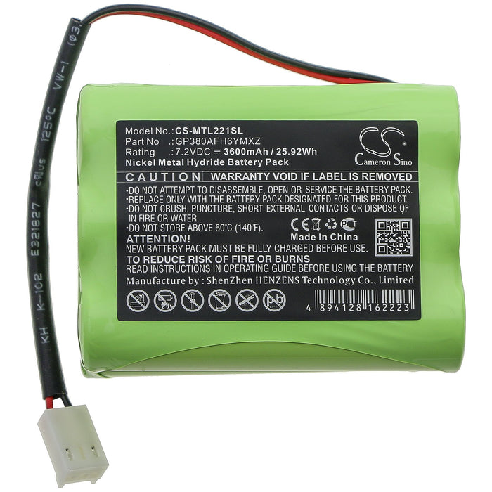Megalite P-335 Replacement Battery-3