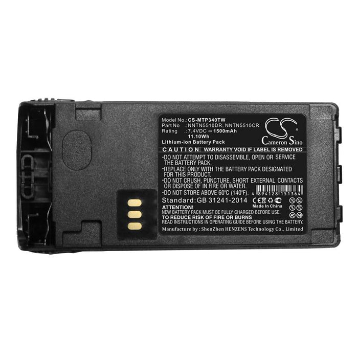 Motorola GP329 EX GP340 Ex GP380 Ex GP580 Ex GP680 Ex Two Way Radio Replacement Battery-5