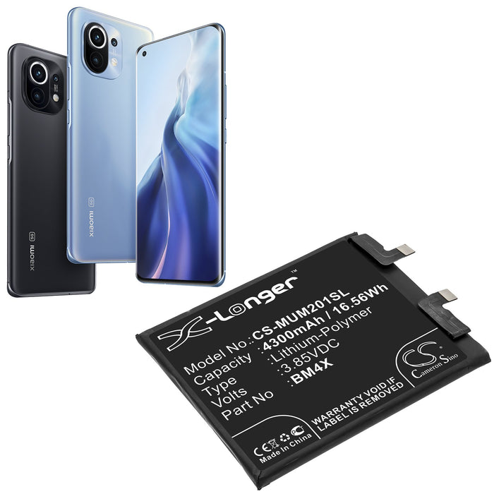 Xiaomi M2011K2C M2011K2G Mi 11 5G Mi 11T Mobile Phone Replacement Battery-5