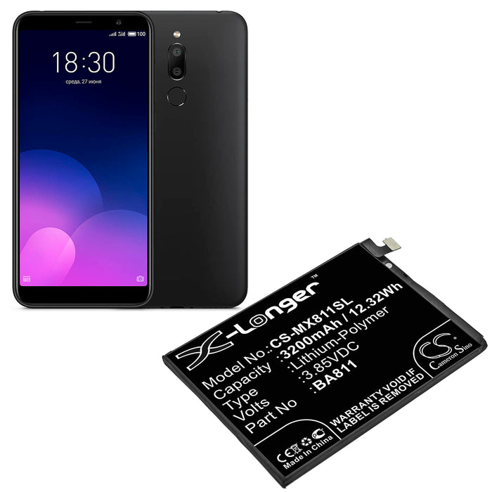 Meizu M6T M811 M811H M811M M811Q M811T Mobile Phone Replacement Battery-5