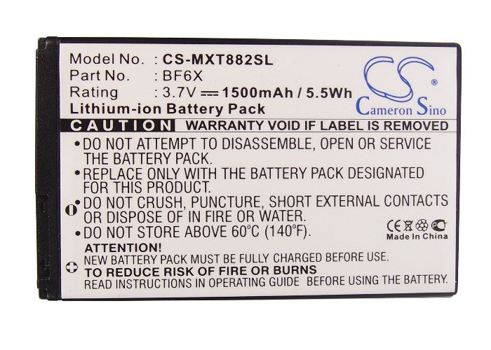 Motorola Domino + Droid 3 Milestone 3 MT870 Spice XT XT531 XT860 4G XT862 XT882 XT883 1500mAh Mobile Phone Replacement Battery-5