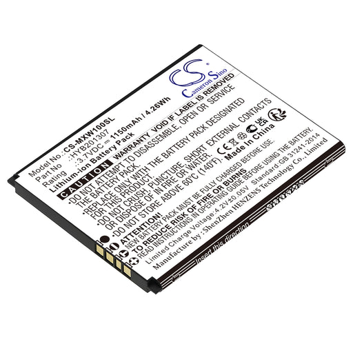 Budget Mobile MXW1 Mobile Phone Replacement Battery