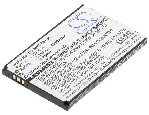 Myphone 8870 Replacement Battery-main