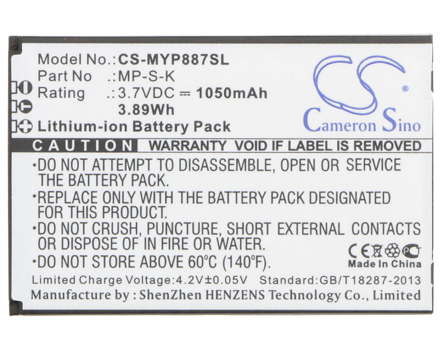 Myphone 8870 Mobile Phone Replacement Battery-5