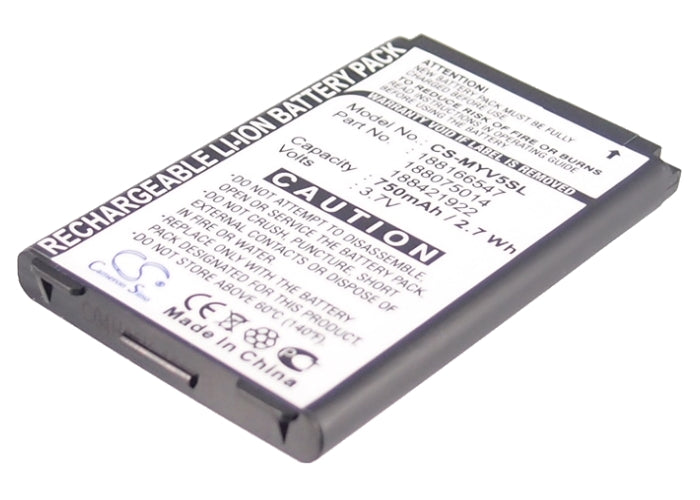 Batteria 750mAh Per Swisscom E Sagem – Ricambio Li-Ion 3.7V Per Modelli VS1, VS2 E MY-V Serie