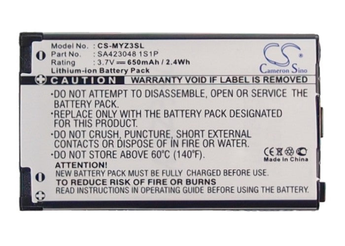 Sagem MYZ3 MY-Z3 MYZ-3 SG321i Mobile Phone Replacement Battery-5