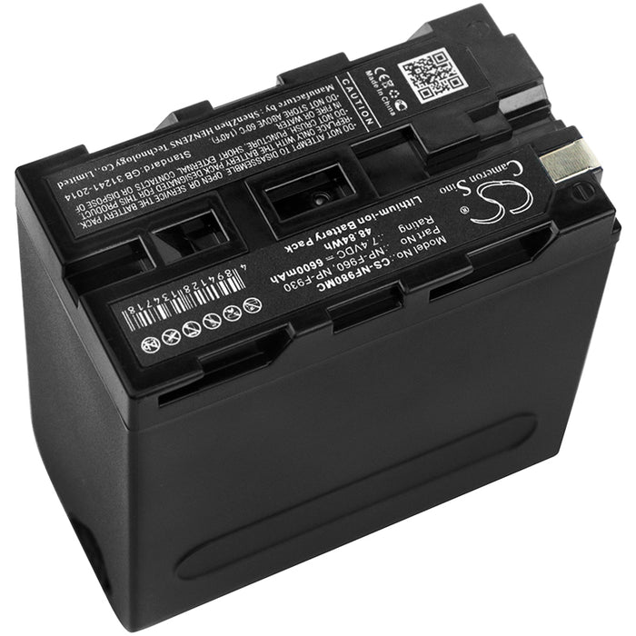 Sony CCD-RV100 CCD-RV200 CCD-SC5 CCD-SC5 E CCD-SC6 CCD-SC65 CCD-SC7 CCD-SC7 E CCD-SC8 E CCD-SC9 CCD-TR1 CCD-TR11 CCD-TR1100 Camera Replacement Battery-2