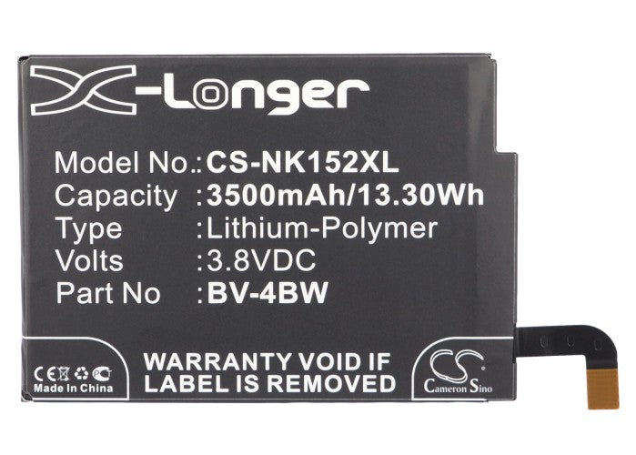 Nokia Batman Beastie Lumia 1320 3G Lumia 1320.1 Lumia 1520 Lumia 1520 3G Lumia 1520.3 RM-937 RM-938 RM-939 RM-940 Mobile Phone Replacement Battery-5