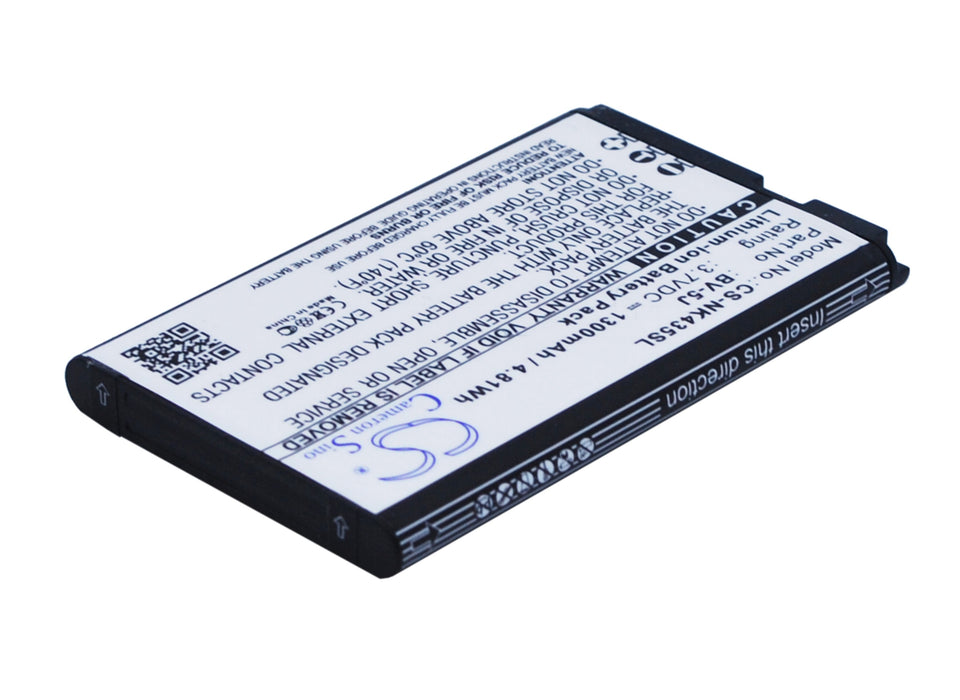 Nokia Lumia 435 Lumia 532 RM-1070 1300mAh Mobile Phone Replacement Battery-2