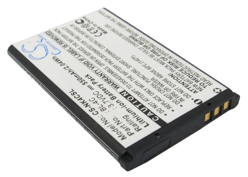 Rollei Compactline 83 550mAh Camera Replacement Battery-2