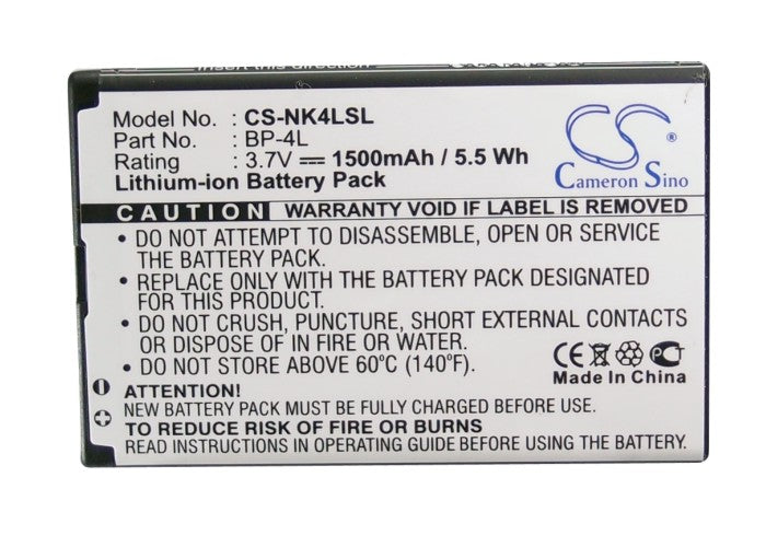 Wexler E6002 1500mAh Mobile Phone Replacement Battery-5