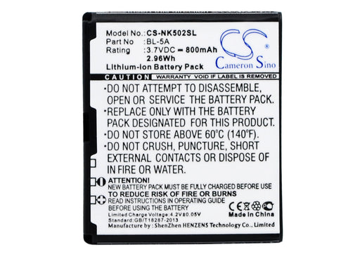 Nokia Asha 502 Replacement Battery-main