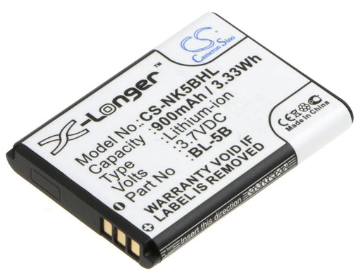 SVP CyberSnap-901 CyberSnap-LS DC Black GPS 900mAh Replacement Battery-main