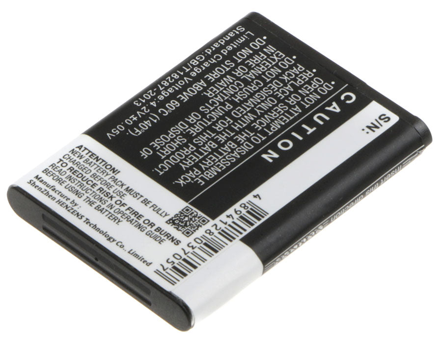Topblue V2.0 blu 900mAh Camera Replacement Battery-3