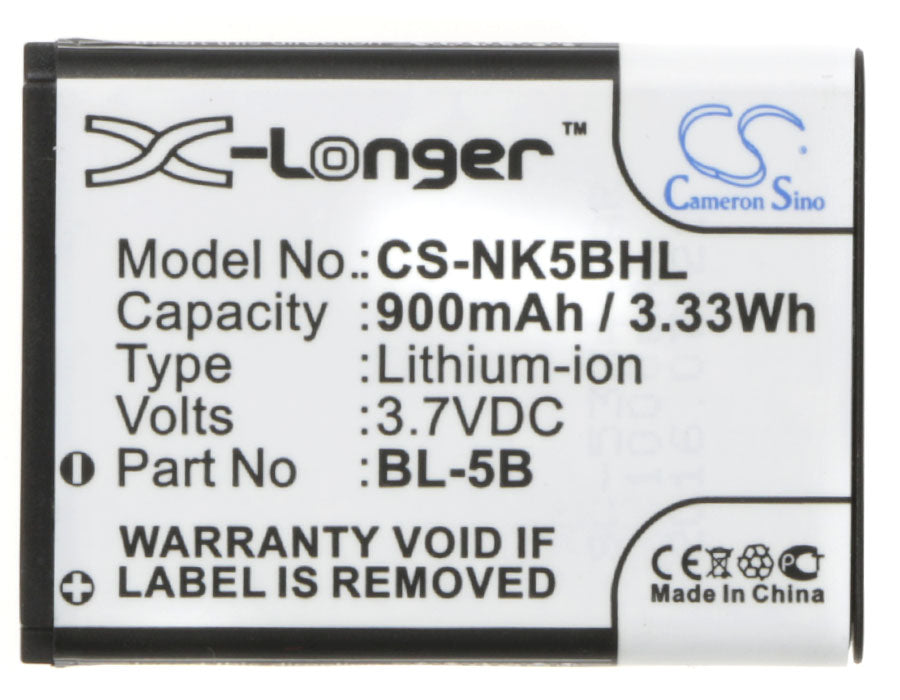 Ispan DDV-965 900mAh Camera Replacement Battery-5