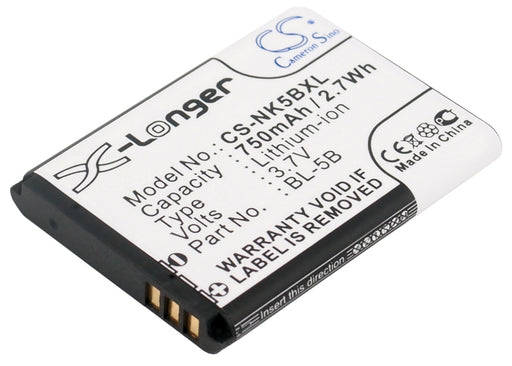 SVP CyberSnap-901 CyberS Black Mobile Phone 750mAh Replacement Battery-main