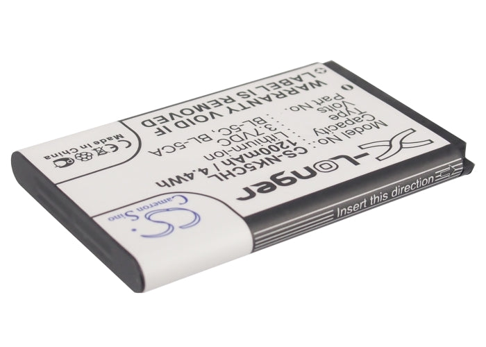 Utec V171 V181 V201 V566 Black Barcode 1200mAh Replacement Battery-2
