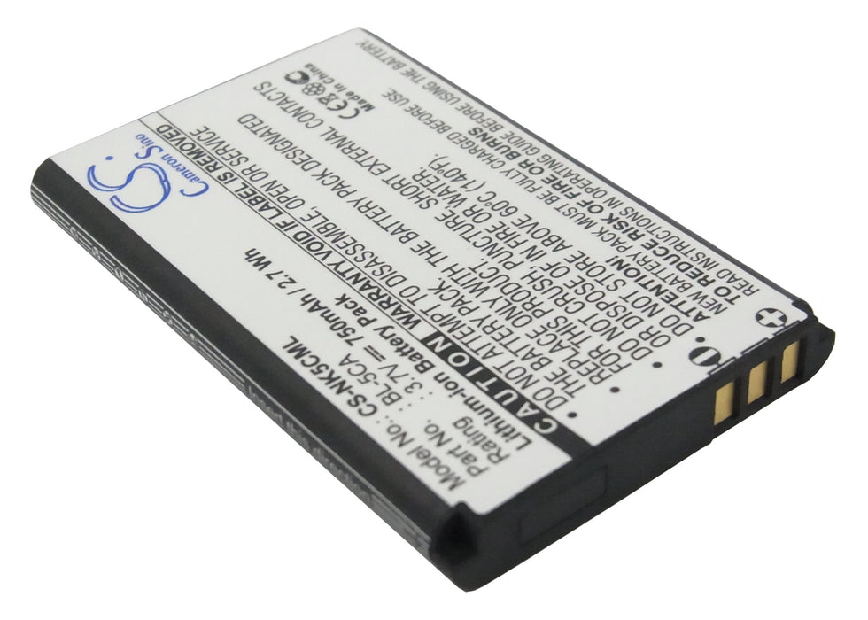 Tecno HD61 Album Black Barcode 750mAh Replacement Battery-2