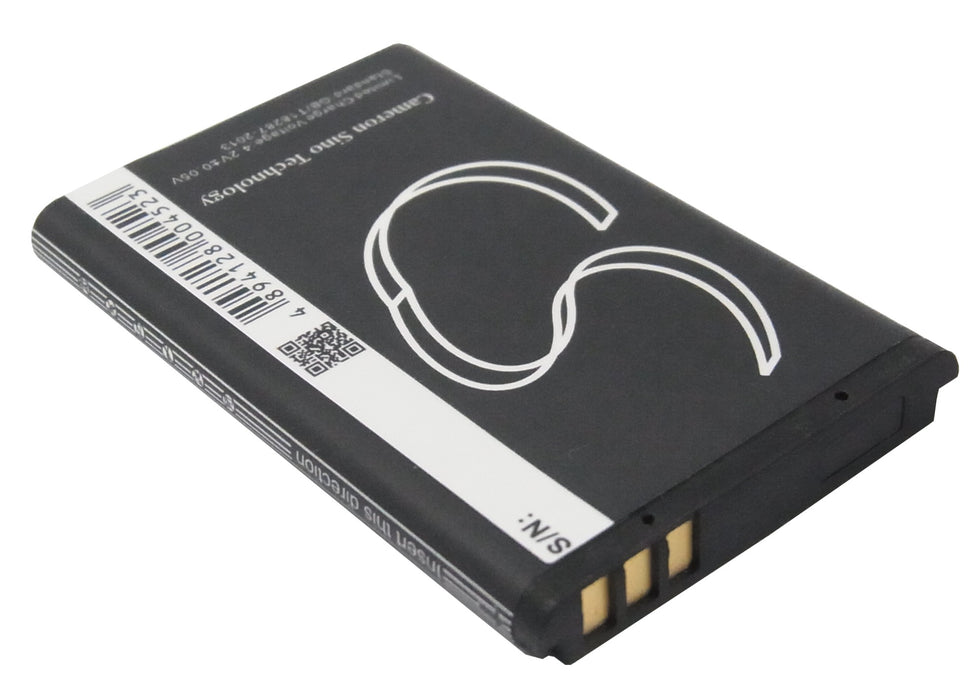 Zikom Z650 Z660 Z710 Black Barcode 750mAh Replacement Battery-3