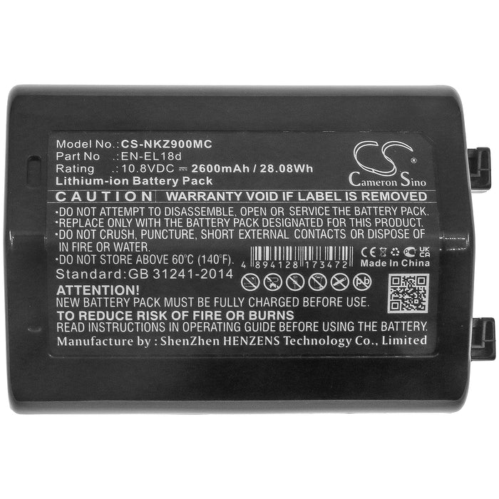 NIKON D6 Z9 Camera Replacement Battery-5