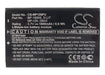 Ricoh Caplio 300G Caplio 400G wide Caplio 500G Caplio 500G wide Caplio 500SE Caplio G3 Caplio G3 model M Caplio G3 model S  Camera Replacement Battery-5