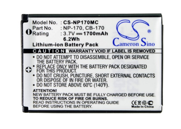 Speed HD230Z HD-230Z Camera Replacement Battery-5