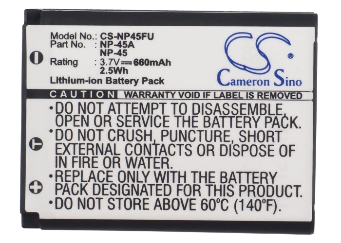 Insignia NS-DSC10SL 660mAh Camera Replacement Battery-5