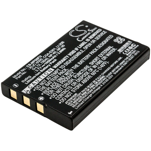 Agfa DV-5000G DV-5000Z DV-5580Z OPTIMA 1338mT OPTI Replacement Battery-main