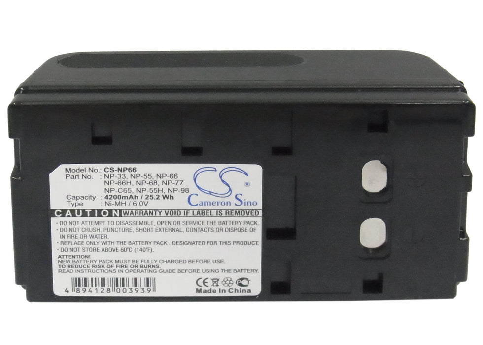 Mitsubishi BY-M1 BY-M2 BY-U1 BY-U2 HS-CX HS-CX1 HS-CX4 HS-CX6 4200mAh Camera Replacement Battery-5