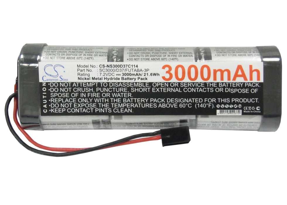 RC CS-NS300D37C114 3000mAh Car Replacement Battery-5