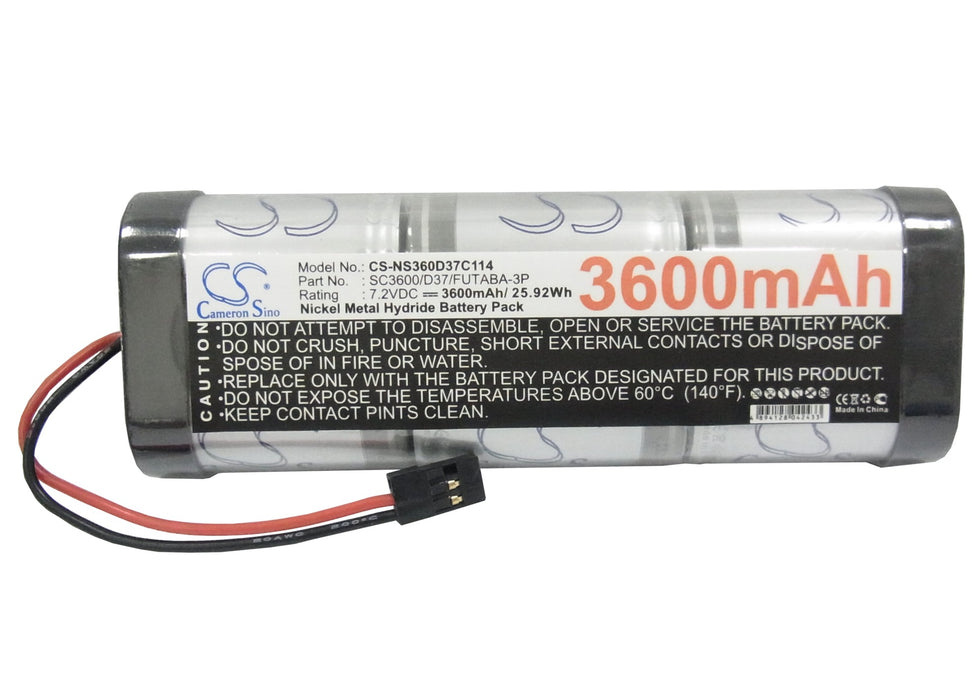 RC CS-NS360D37C114 3600mAh Car Replacement Battery-5