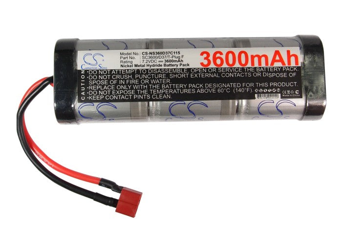 RC CS-NS360D37C115 3600mAh Car Replacement Battery-5