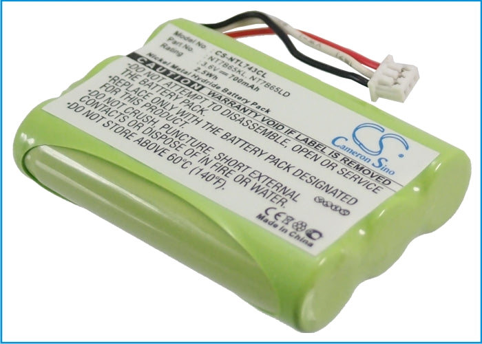 NEC 2G4 Cordless Phone Replacement Battery-2