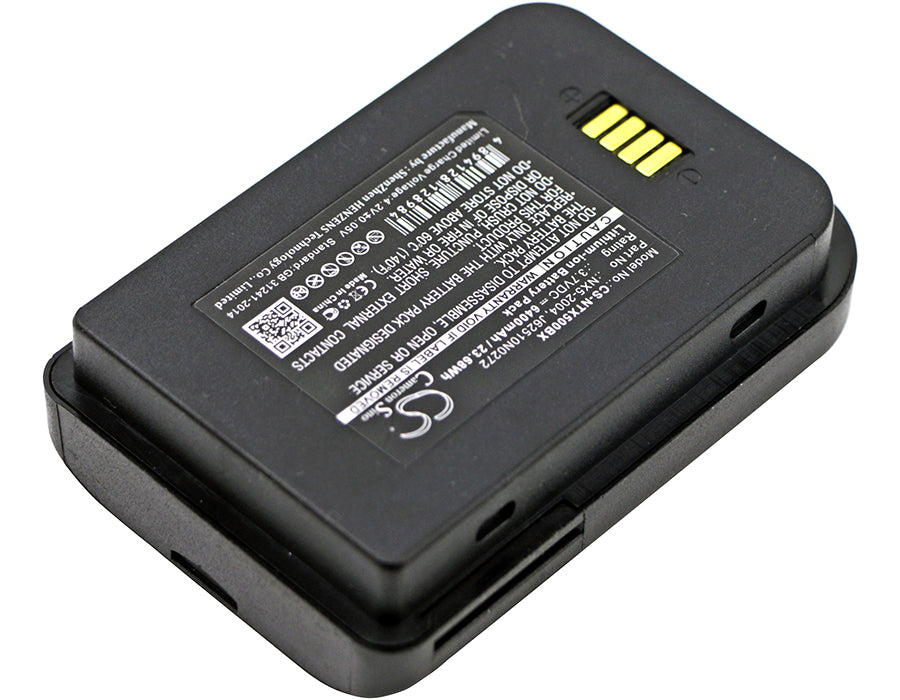 Handheld Nautiz X5 eTicket 6400mAh Replacement Battery-2