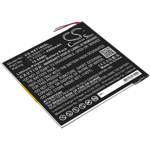 Nextbook MAX G30 MAX G30 Max Tablet Replacement Battery