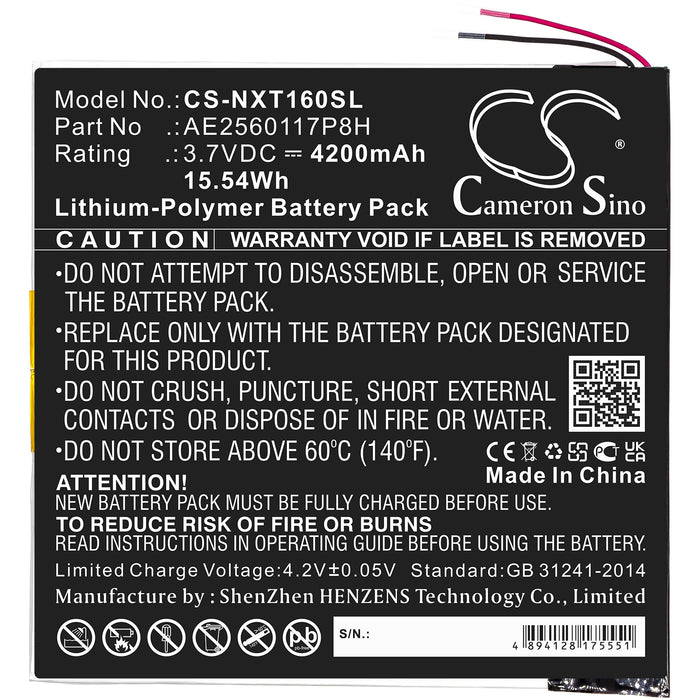 Nextbook MAX G30 MAX G30 Max Tablet Replacement Battery-3