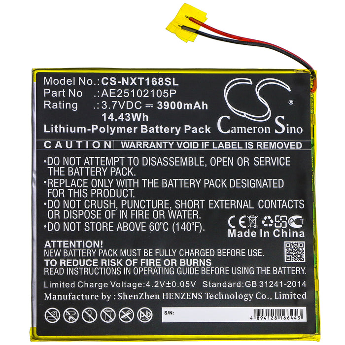Nextbook Ares 8A NX16A8116KPK Tablet Replacement Battery-3