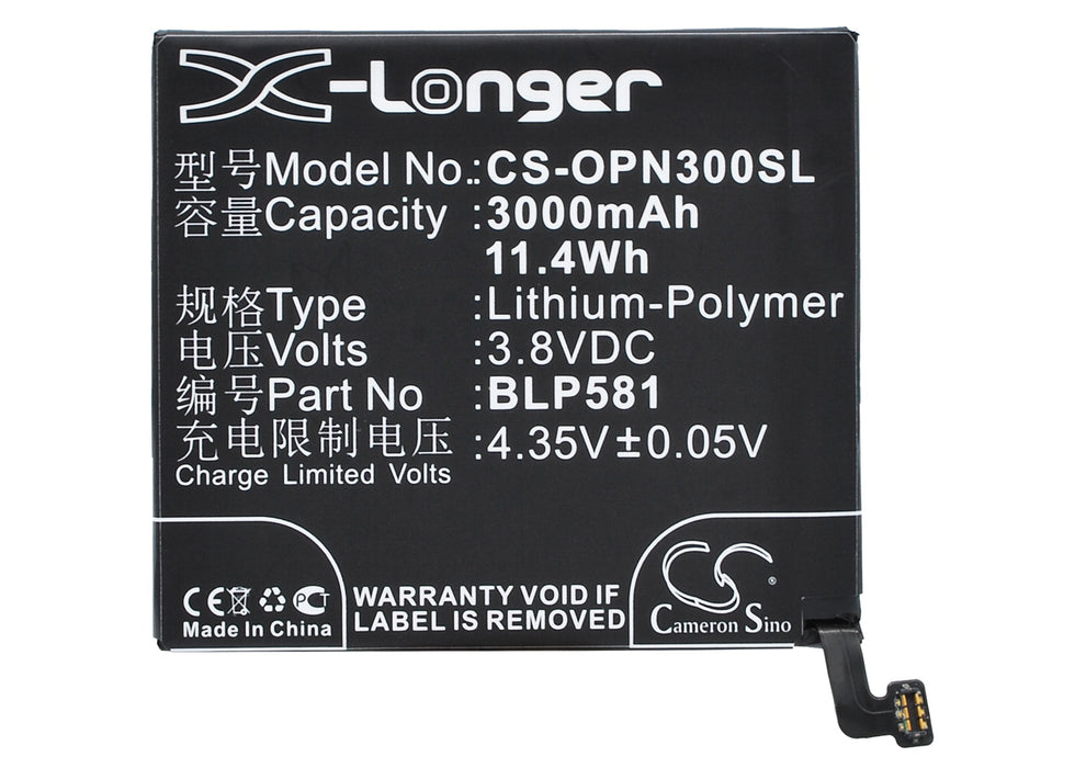 Oppo N3 N3 Dual SIM N3S N3T N5206 N5207 N5209 Replacement Battery-main