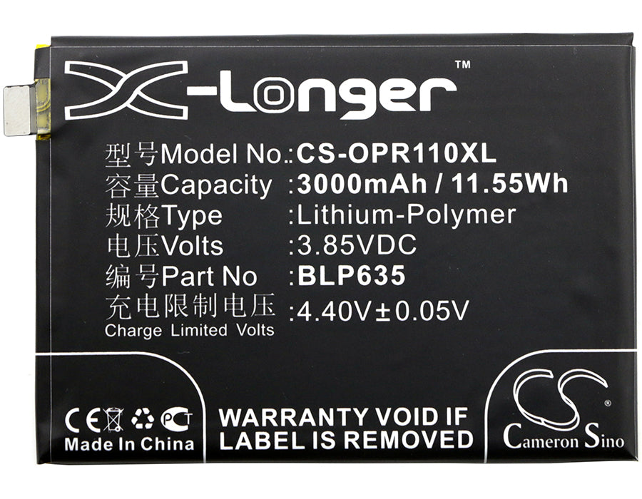 Oppo R11 Mobile Phone Replacement Battery-3