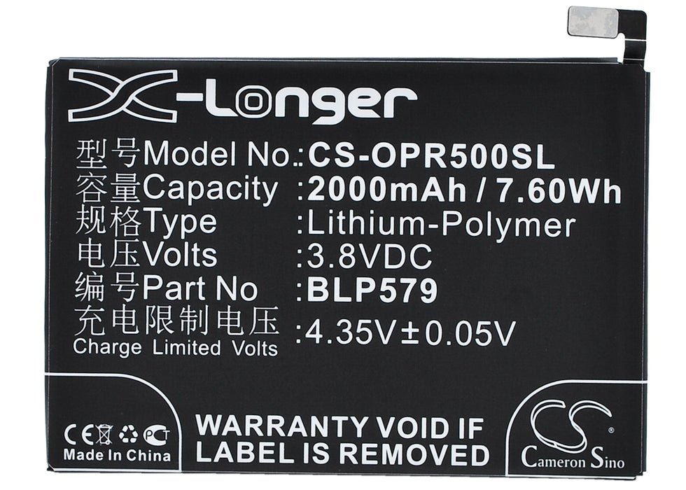 Oppo R5 R8107 R8109 Mobile Phone Replacement Battery-5