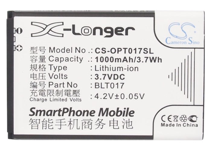 Oppo A613 A615 A617 R601 Mobile Phone Replacement Battery-5