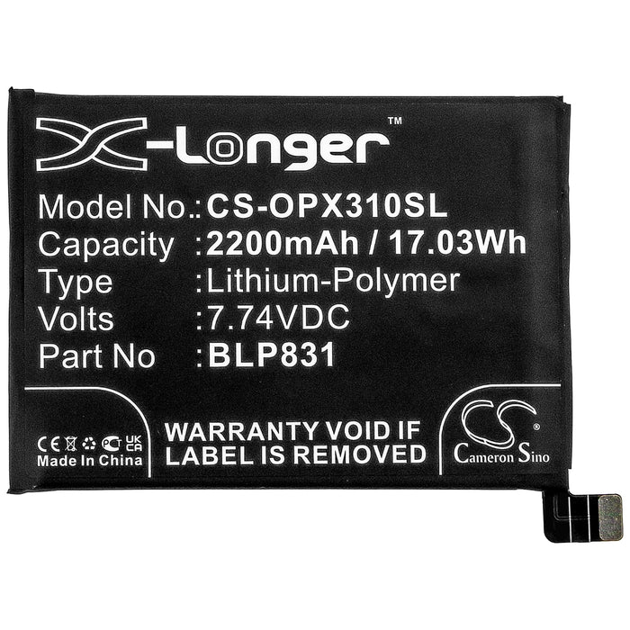 Oppo CPH2173 Find X3 Pro OPG03 PEEM00 Mobile Phone Replacement Battery-3